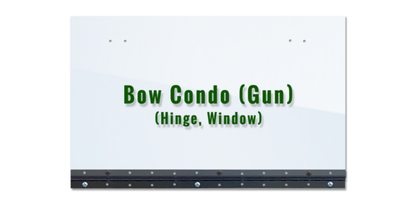 Bow Condo (Gun) Window, Hinge