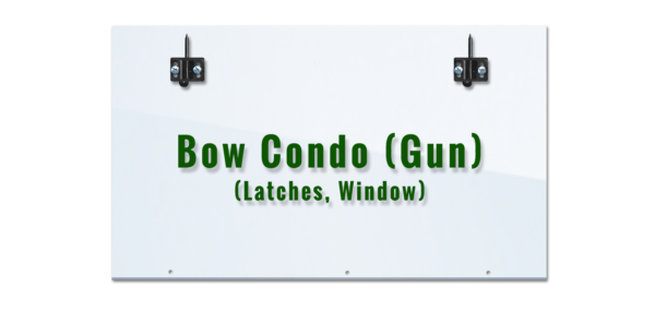 Bow Condo (Gun) Window and Latches