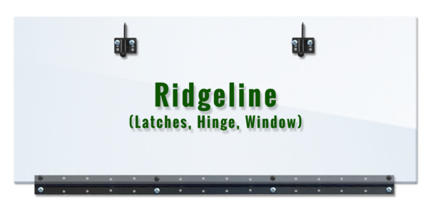 Ridgeline Window, Latches, Hinge