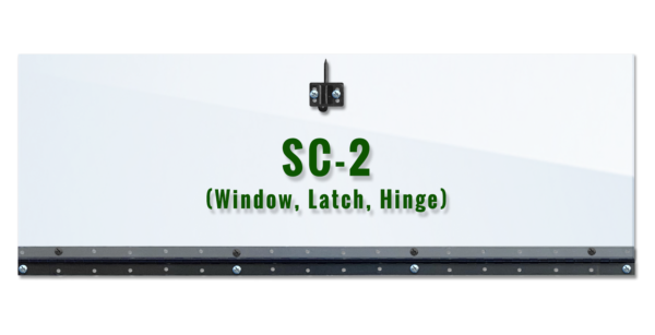 SC-2 Window, Latch, Hinge